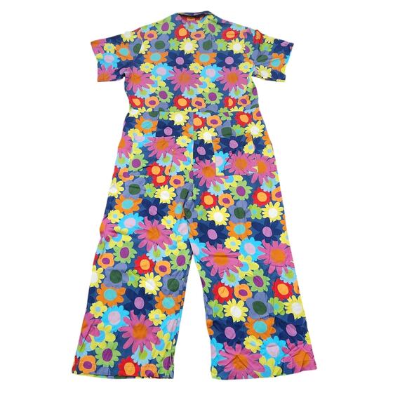 NWT Lazy Oaf Best Bud Floral Jumpsuit Size 16 - Picture 8 of 8